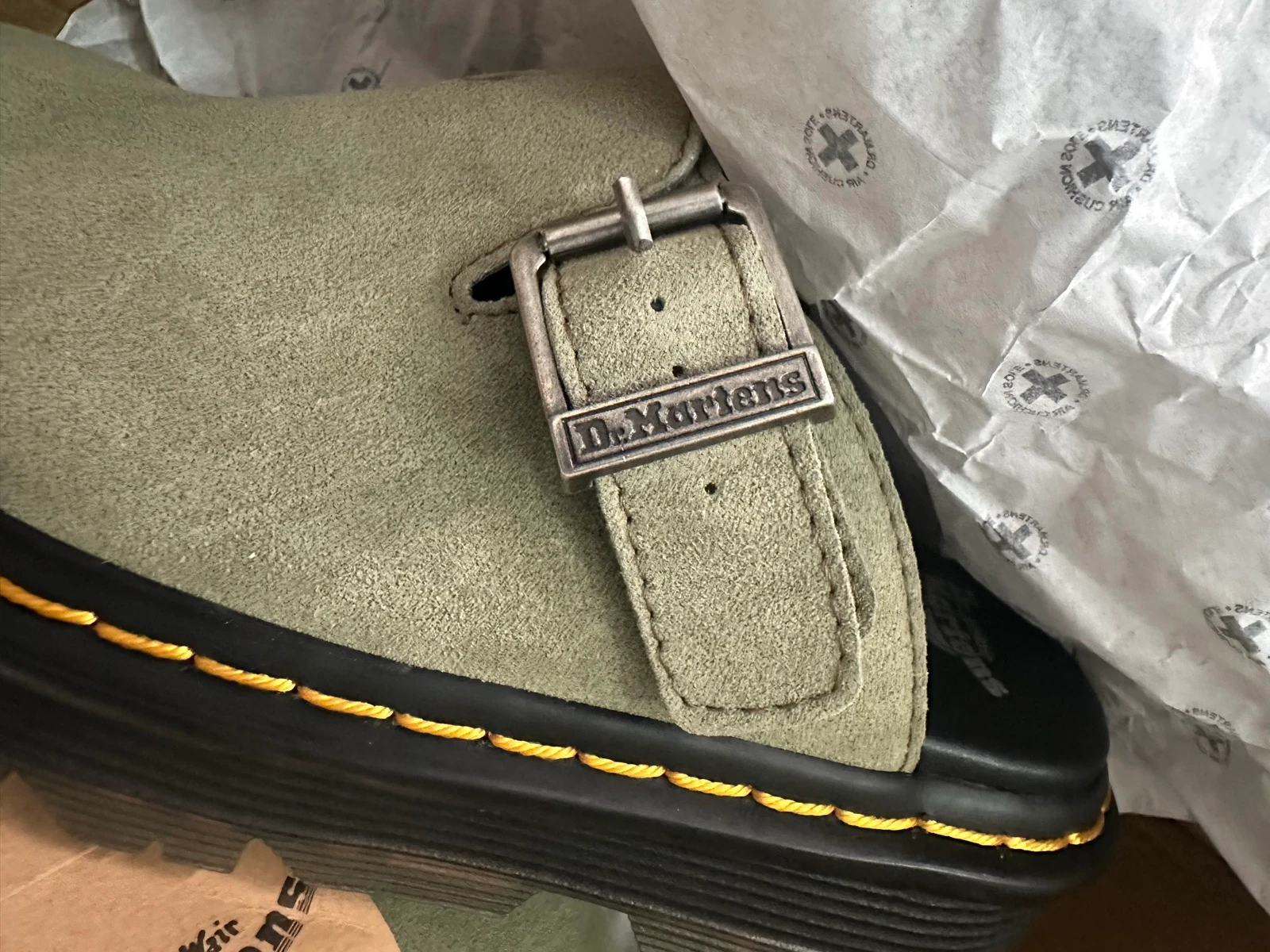 Dr. Martens khaki mules size 37 – photo 2